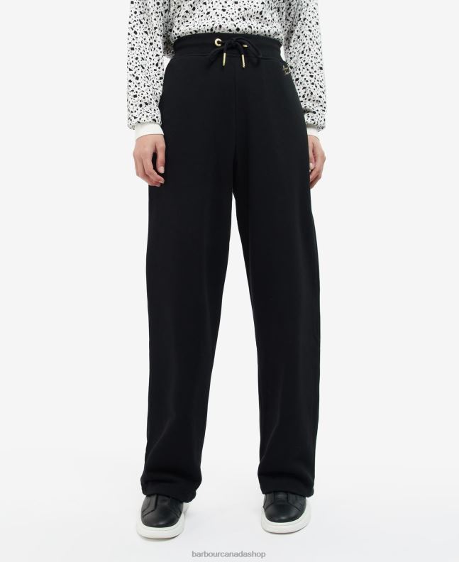 Barbour Clothing Women Classic Black Parallel Joggers 2BB2F1791