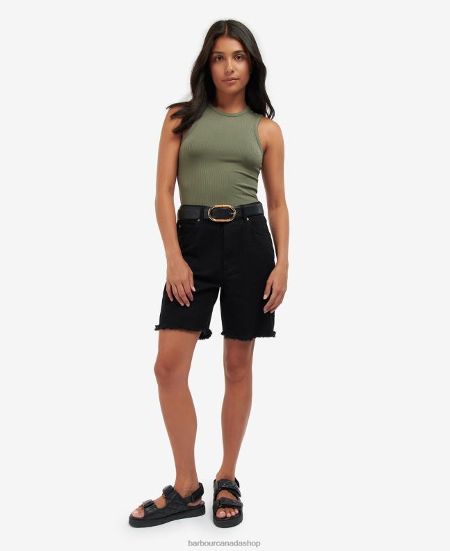 Barbour Clothing Women Classic White Galica Shorts 2BB2F1799