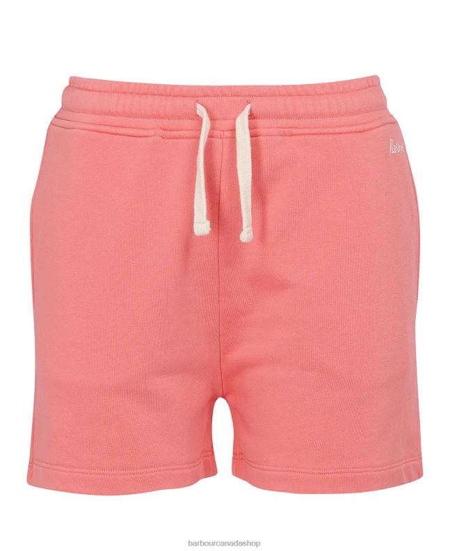 Barbour Clothing Women Dusky Khaki Otterburn Shorts 2BB2F1807