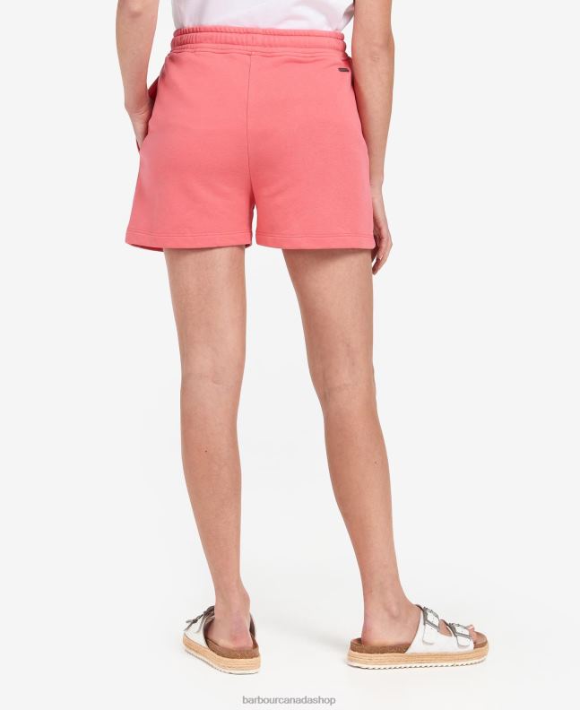 Barbour Clothing Women Dusky Khaki Otterburn Shorts 2BB2F1807