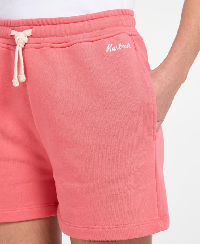 Barbour Clothing Women Dusky Khaki Otterburn Shorts 2BB2F1807