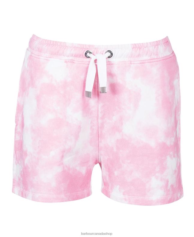 Barbour Clothing Women Pink Crush Multi Chinetti Shorts 2BB2F1796