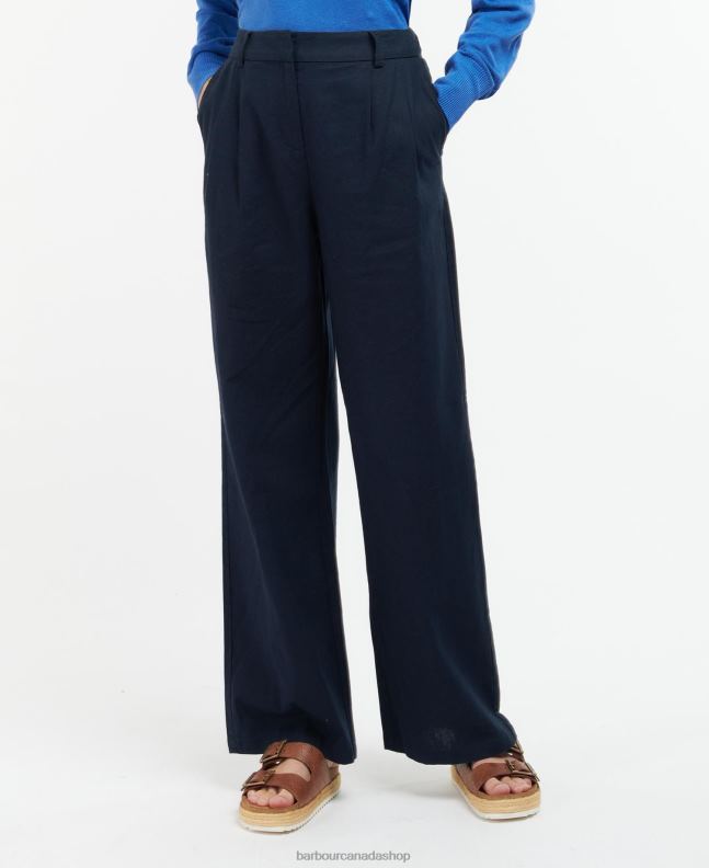 Barbour Clothing Women Vanilla Somerland Trousers 2BB2F1800