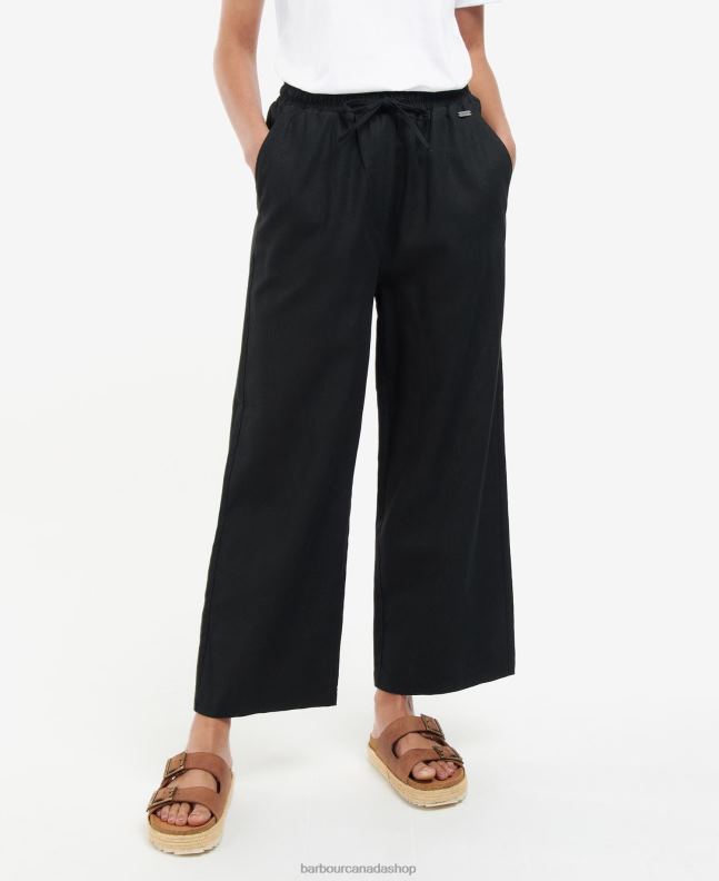 Barbour Clothing Women White Christie Trousers 2BB2F1802