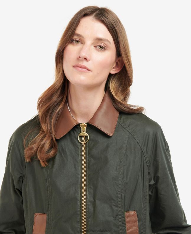 Barbour Clothing Women Archive Olive/Ancient Premium Beadnell Waxed Jacket 2BB2F1387