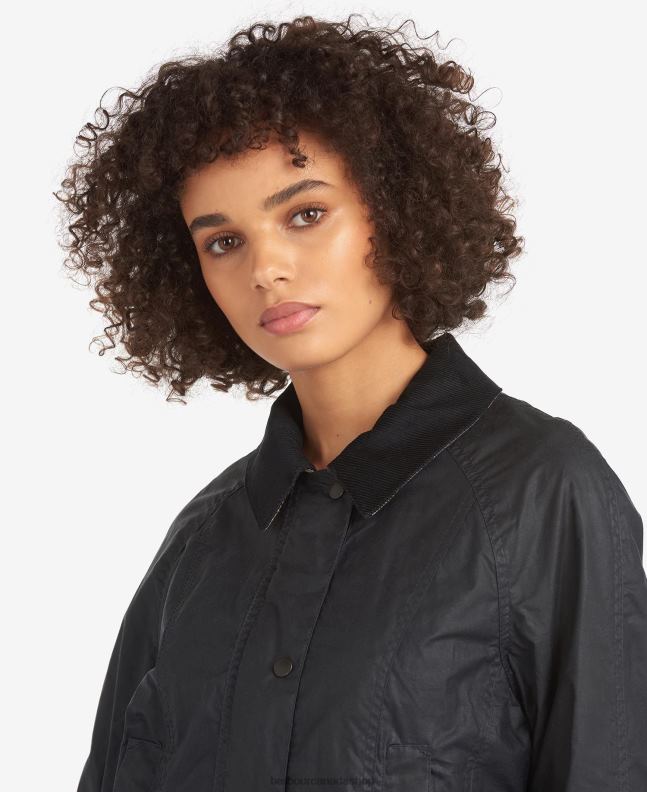 Barbour Clothing Women Archive Olive Lightweight Beadnell Waxed Cotton Jacket 2BB2F1378