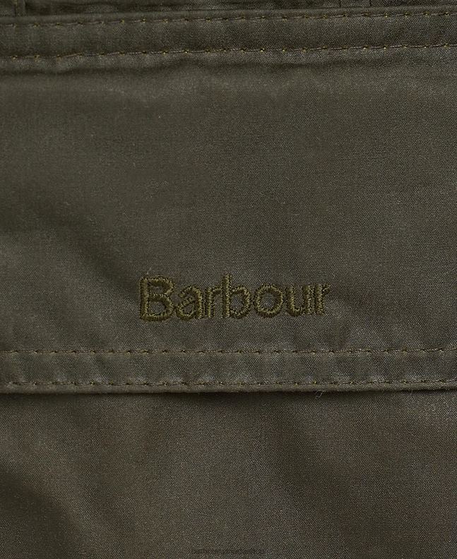 Barbour Clothing Women Archive Olive Lightweight Beadnell Waxed Cotton Jacket 2BB2F1398