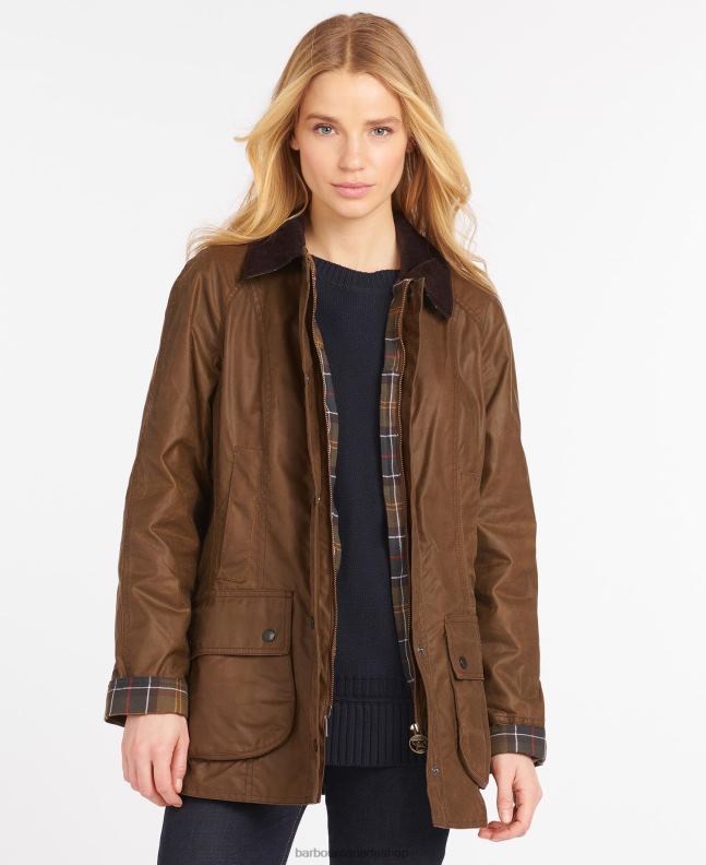 Barbour Clothing Women Bark Beadnell Wax Jacket 2BB2F1368
