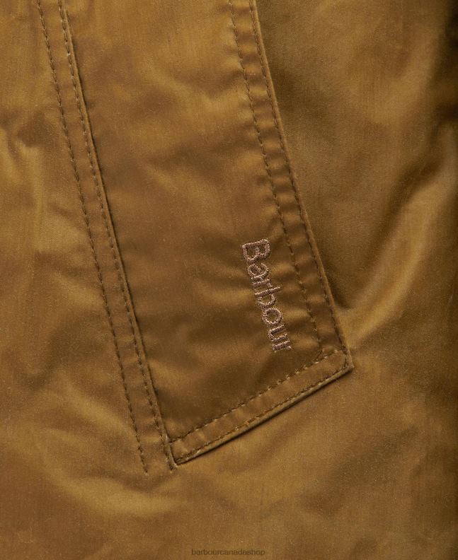 Barbour Clothing Women Sand/Ancient Poplar Brora Wax Jacket 2BB2F1391