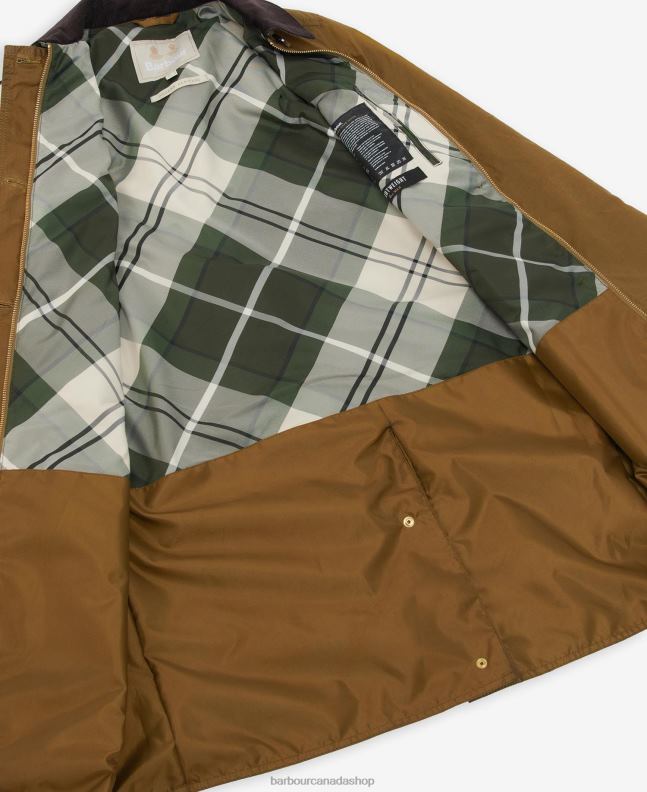 Barbour Clothing Women Sand/Ancient Poplar Brora Wax Jacket 2BB2F1391