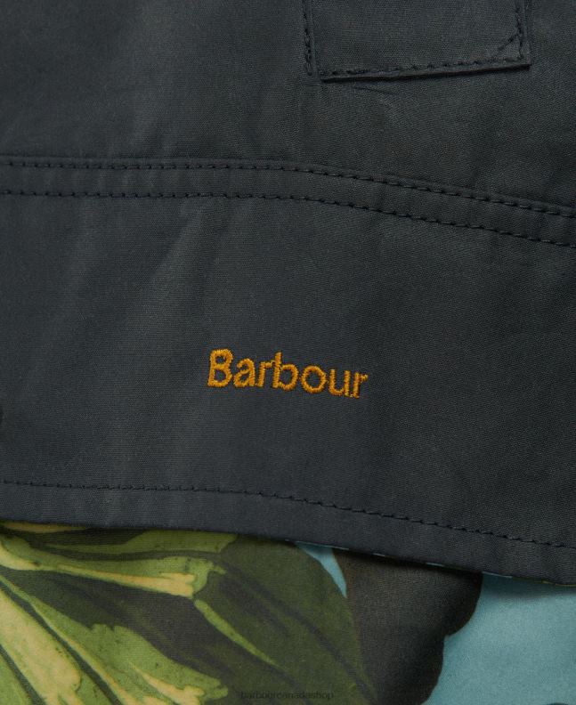 Barbour x House of Hackney Clothing Women Limerence/Sky/Navy Handley Wax Jacket 2BB2F1384