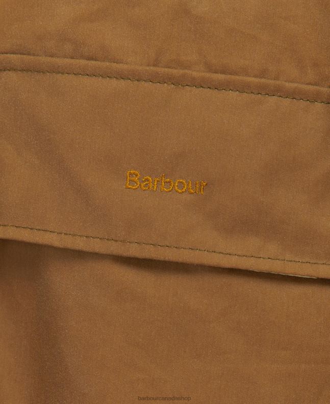 Barbour x House of Hackney Clothing Women Sand/Limerence/Sky Petiver Wax Jacket 2BB2F1382