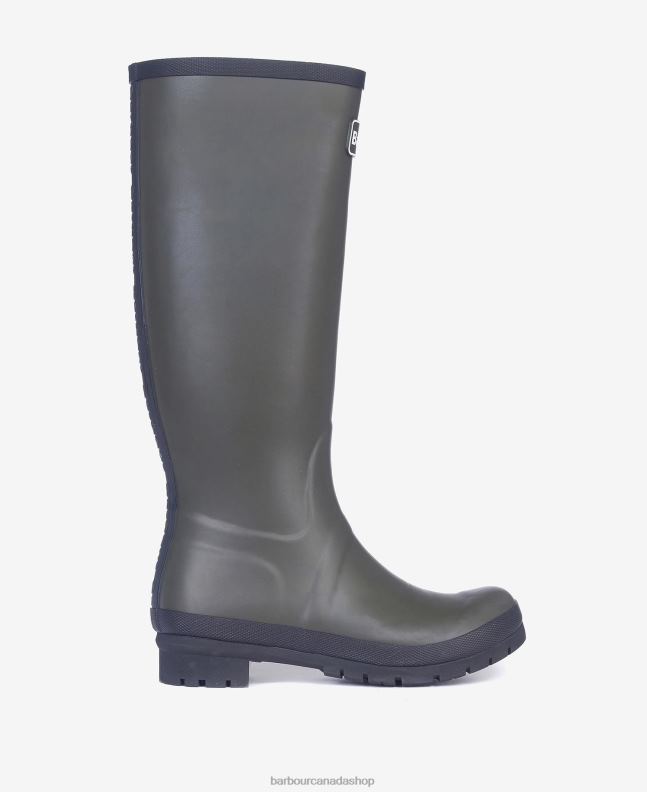 Barbour Footwear Women Black Abbey Wellington Boots 2BB2F2163