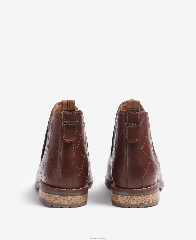 Barbour Footwear Women Classic Black Camelia Diamond-Quilted Chelsea Boots 2BB2F2087