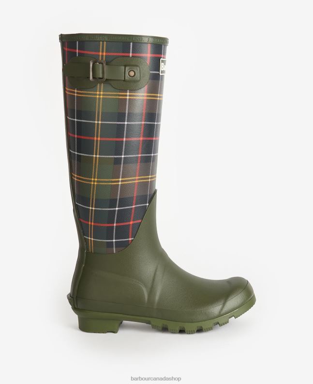 Barbour Footwear Women Classic Tartan Tartan Bede Wellingtons 2BB2F2171