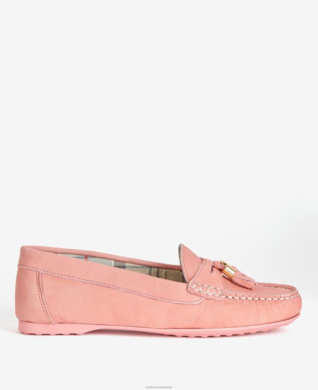 Barbour Footwear Women Peach Myla Driving Shoes 2BB2F2145