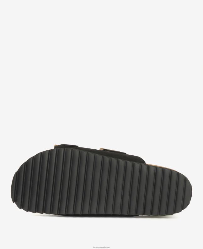 Barbour Footwear Women Classic White Allegra Two Strap Sandals 2BB2F2116