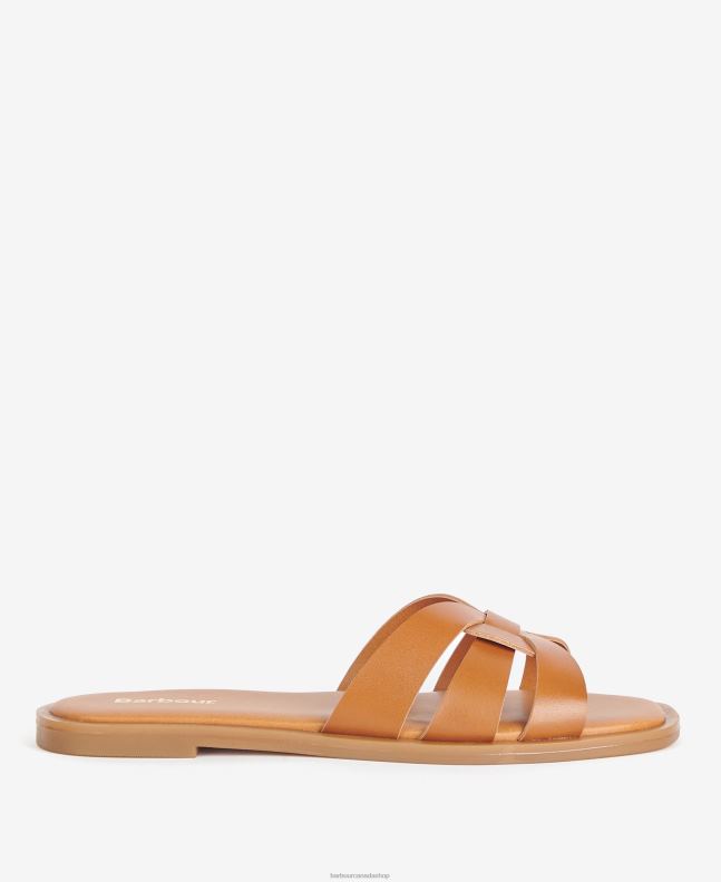 Barbour Footwear Women Cognac Miranda Sandals 2BB2F2118