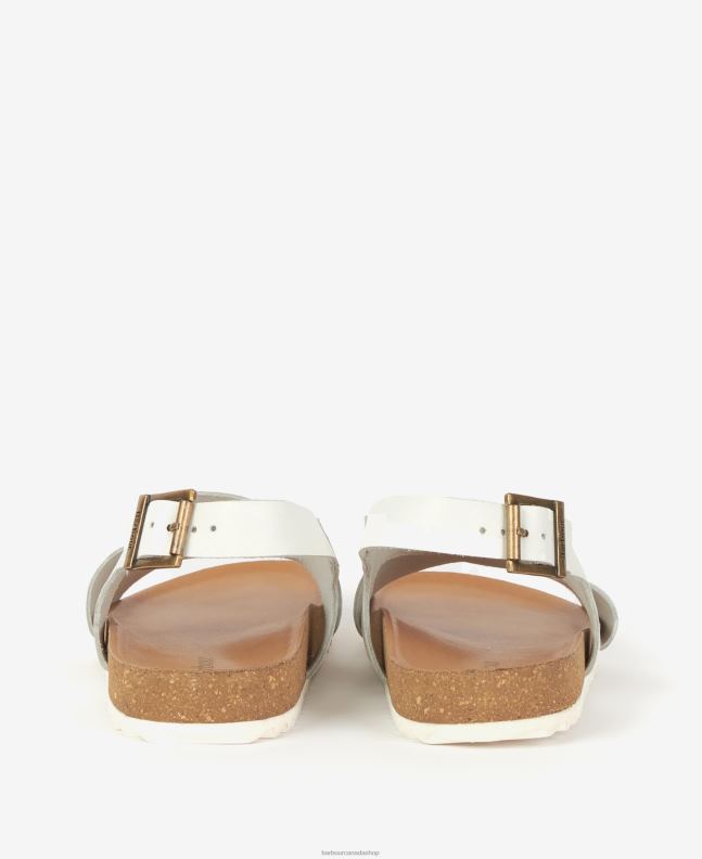 Barbour Footwear Women Cognac Rochelle Cross-Over Strap Sandals 2BB2F2092