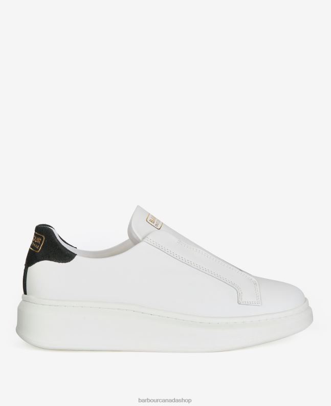 Barbour Footwear Women White Carrie Trainers 2BB2F2136